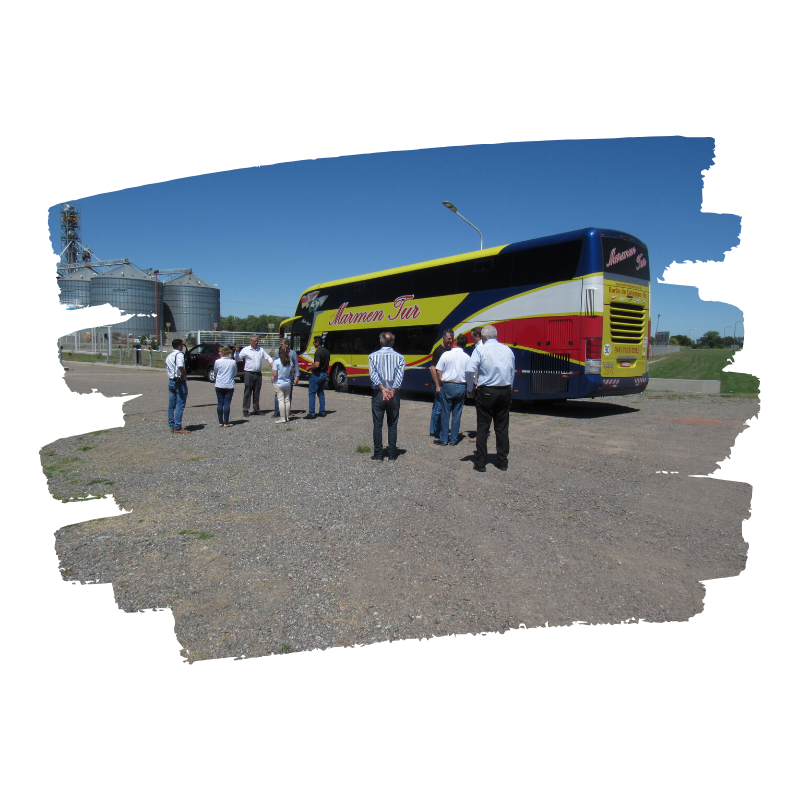 Visita de Cresol de Brasil a Cooperativa Guillermo Lehmann