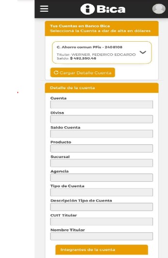 Comprá dólares con iBica en pocos pasos - Mutual del Club Atlético Pilar