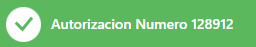 Nº de autorización de cupones - Tarjeta de crédito MÍA - Mutual del Club Atlético Pilar