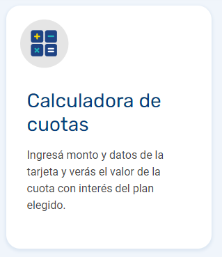 Calculadora de cuotas en la Mutual del Club Atlético Pilar con Payway