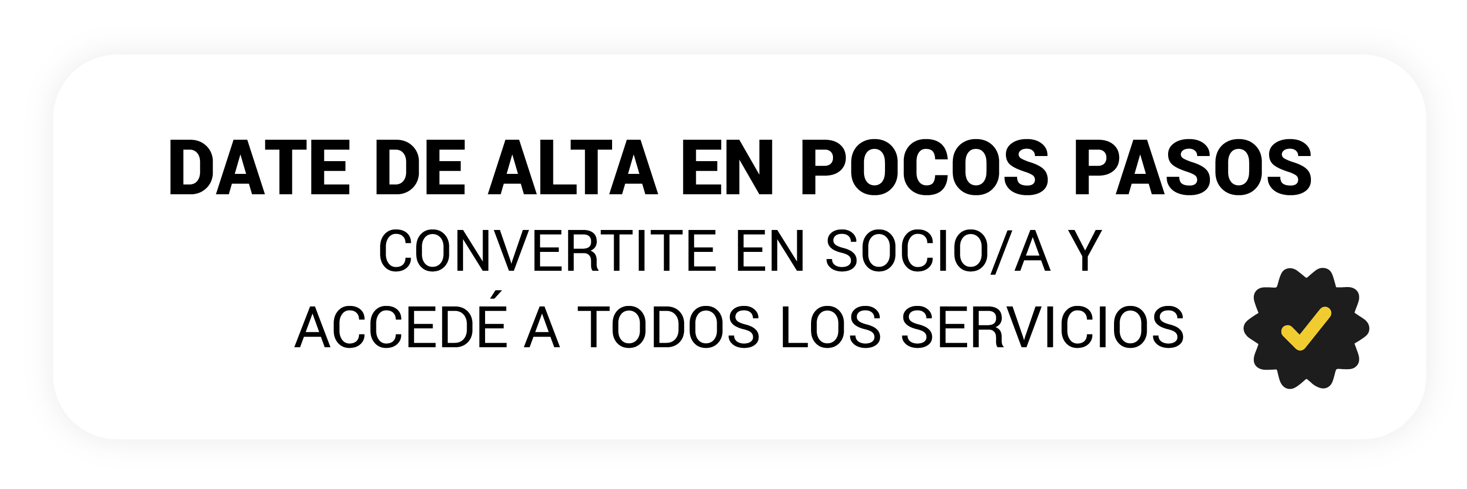 Botón para darse de alta en la Mutual con un onboarding digital en pocos pasos - Mutual del Club Atlético Pilar