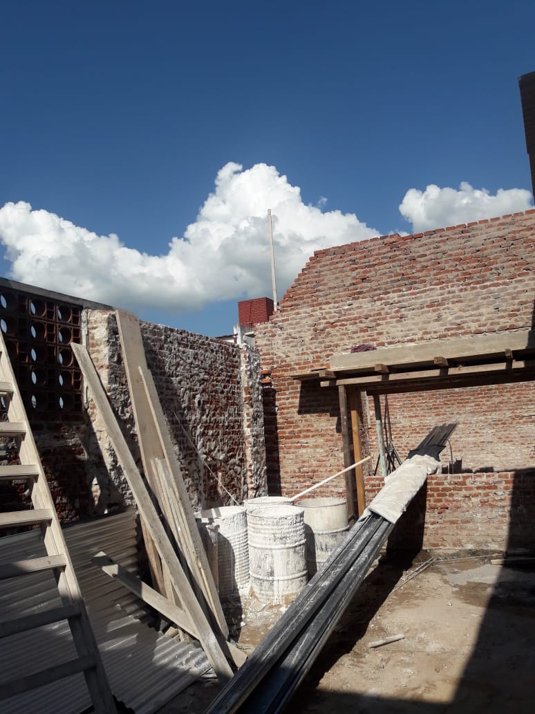 Avances en la obra Mutual Pilar