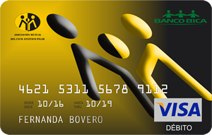 Tarjeta de débito VISA Mutual