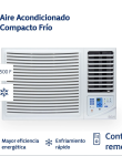 Aire Acondicionado BGH 5200W BC52WFQ Ventana Frio Solo - Proveeduria de la Mutual del Club Atletico Pilar