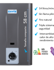 Calefon Escorial CE-14 LTS Gas Natural Grafito - Proveeduria de la Mutual del Club Atletico Pilar
