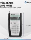 Radio Portatil Suono AM-FM AYV0118 - Proveeduria de la Mutual del Club Atletico Pilar