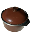 Cacerola Doña Tina con Asa D-28 CM Marron 202 - Proveeduria de la Mutual del Club Atletico Pilar