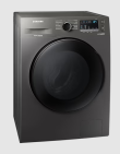 Lavarropas Samsung 7 KGS 1400RPM Inverter Con Ecobubble WW70AA46BX Silver - Proveeduria de la Mutual del Club Atletico Pilar