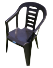 Silla Garden Negra VOSS 2000 - Proveeduria de la Mutual del Club Atletico Pilar