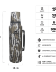 Termo Stanley Clasico 1,4 LTS Bottomland - Proveeduria de la Mutual del Club Atletico Pilar