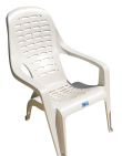 Sillon Beach Blanco VOSS 2000 - Proveeduria de la Mutual del Club Atletico Pilar