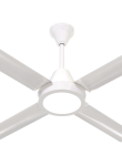 Ventilador de Techo 4 Palas de Acero Blanco Fusion Luz Led - Proveeduria de la Mutual del Club Atletico Pilar