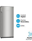 Freezer Vertical Kohinoor 250 LTS Acero KFVA 25-8 - Proveeduria de la Mutual del Club Atletico Pilar