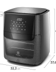 Freidora de Aire Electrolux 1800W 12 LTS EAF90 - Proveeduria de la Mutual del Club Atletico Pilar
