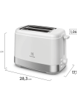 Tostadora Electrolux 800W ETS11 - Proveeduria de la Mutual del Club Atletico Pilar