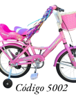 Bicicleta Dama Full Rodado 16 Con Estabilizador y Portamuñecas - Proveeduria de la Mutual del Club Atletico Pilar