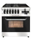 Cocina Morelli Kuma Puerta de Vidrio 82CM Modelo 18380 - Proveeduria de la Mutual del Club Atletico Pilar