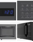 Microondas Hisense 20 LTS Black 700W 94H20MO45BKHB07 - Proveeduria de la Mutual del Club Atletico Pilar