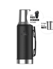 Termo Stanley Mate 1,2LTS Negro - Proveeduria de la Mutual del Club Atletico Pilar