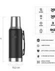Termo Stanley Mate 1,2LTS Negro - Proveeduria de la Mutual del Club Atletico Pilar