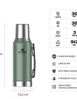 Termo Stanley Mate 1.2 LTS Verde - Proveeduria de la Mutual del Club Atletico Pilar