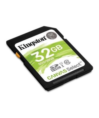 Tarjeta de memoria Kingston Micro SD 32GB CL10 Canvas Select Plus - Proveeduría de la Mutual del Club Atlético Pilar