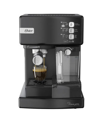 Cafetera Oster Espresso Primalatte - 15 Bares- EM6603B - Proveeduria de la Mutual del Club Atletico Pilar