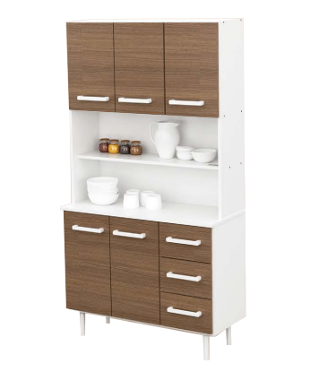 Aparador de Cocina Pasquali BLANCO-MEZZO - Proveeduria de la Mutual del Club Atletico Pilar