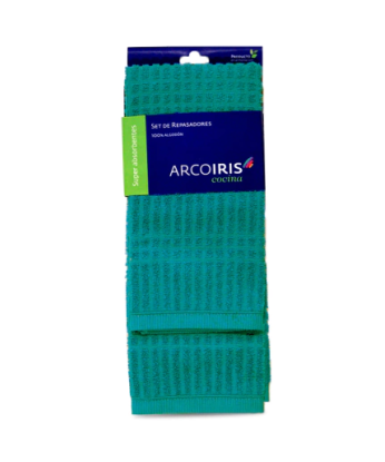Set de Repasadores Arco Iris 100% Algodon 44CM X 70 CM - Proveeduria de la Mutual del Club Atletico Pilar
