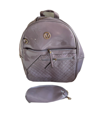 Mochila Acharolada Mujer XL [SK54]