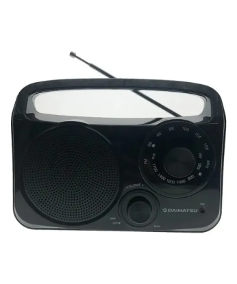 Radio Portatil Daihatsu AM-FM D-RP400-WE a Pila O 220V - Proveeduria de la Mutual del Club Atletico Pilar
