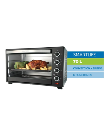 Horno Eléctrico Smartlife 70 Litros TOR070PN [026277]