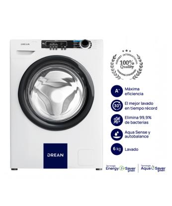 Lavarropas Drean Blanco 6KGS 800RPM [LFDR0608LB]