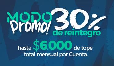 Promociones de MODO para mayo en la Mutual del Club Atlético Pilar