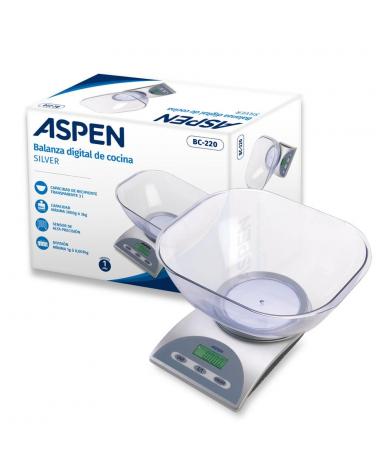 Balanza de cocina Aspen BC-220 - Proveeduría de la Mutual del Club Atlético Pilar