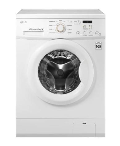 Lavarropas LG WM8516WE6 Inverter 8,5K Blanco - Proveeduría de la Mutual del Club Atlético Pilar