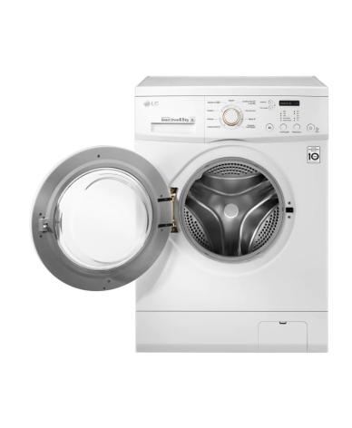 Lavarropas LG WM8516WE6 Inverter 8,5K Blanco - Proveeduría de la Mutual del Club Atlético Pilar