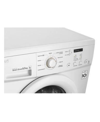 Lavarropas LG WM8516WE6 Inverter 8,5K Blanco - Proveeduría de la Mutual del Club Atlético Pilar