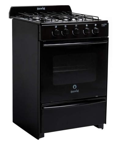 Cocina escorial Master Classic Negra - Proveeduria de la Mutual del Club Atletico Pilar