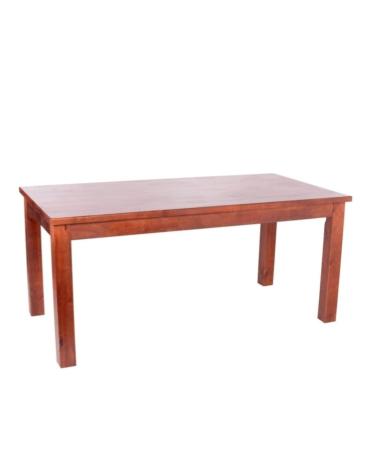 Mesa Forte Maciza 1,60 X 0,90MTS Color CAOBA - Proveeduria de la Mutual del Club Atletico Pilar