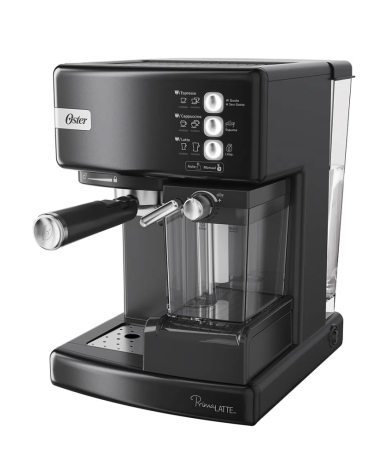 Cafetera Oster Espresso Primalatte - 15 Bares- EM6603B - Proveeduria de la Mutual del Club Atletico Pilar