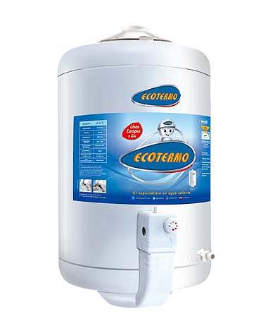 Termotanque Ecotermo 51 LTS Carga Superior Gas Envasado TECO3ES051 - Proveeduria de la Mutual del Club Atletico Pilar