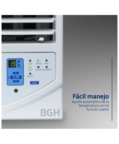 Aire Acondicionado BGH 5200W BC52WFQ Ventana Frio Solo - Proveeduria de la Mutual del Club Atletico Pilar