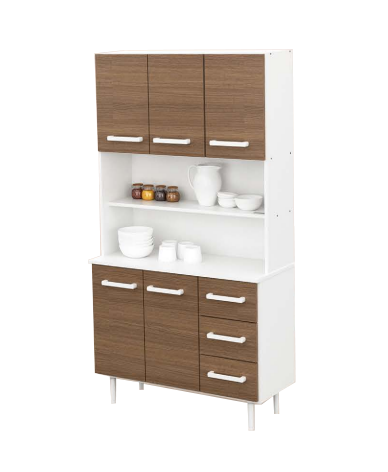 Aparador de Cocina Pasquali BLANCO-MEZZO - Proveeduria de la Mutual del Club Atletico Pilar