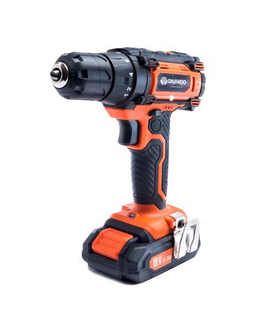 Taladro Percutor Daewoo Inalambrico con Accesorios DACD1800V2 - Proveeduria de la Mutual del Club Atletico Pilar