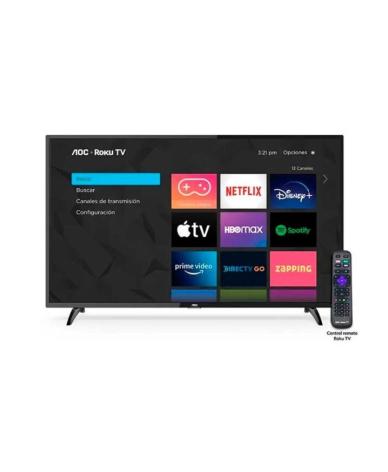 TV AOC 32" SMART HD ROKU 32S5135/77 - Proveeduria de la Mutual del Club Atletico Pilar