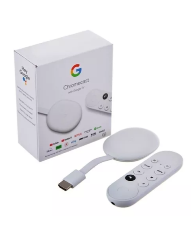 Convertidor Smart Chromecast 4 4K Sky Google - Proveeduria de la Mutual del Club Atletico Pilar