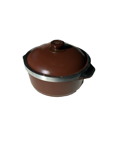 Cacerola Doña Tina con Asa D-25 CM Marron 201 - Proveeduria de la Mutual del Club Atletico Pilar