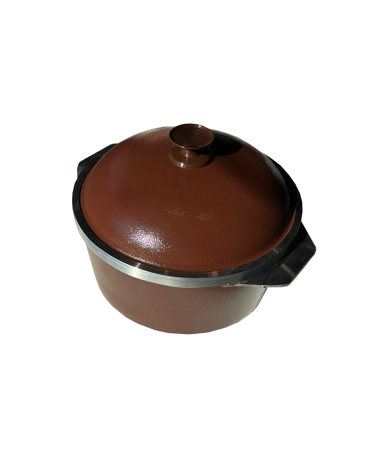 Cacerola Doña Tina con Asa D-28 CM Marron 202 - Proveeduria de la Mutual del Club Atletico Pilar
