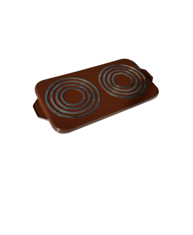 Grill Doble Doña Tina 29 X 25 CM Marron 4004 - Proveeduria de la Mutual del Club Atletico Pilar